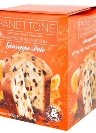 Кекс Panettone Giuseppe polo с изюмом и апельсиновыми цукатами...