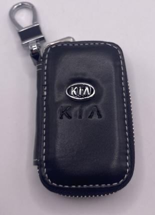 Брелок Ключница с логотипом Kia , чехол для ключа авто киа