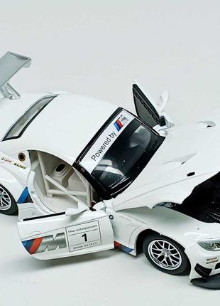Машинка Автопром BMW Z4 белая 68260A