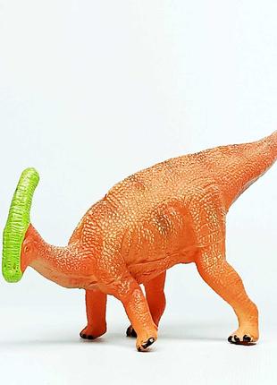 Игрушка Shantou Динозавр Паразауролоф 25*12 см резиновый jzd-7...