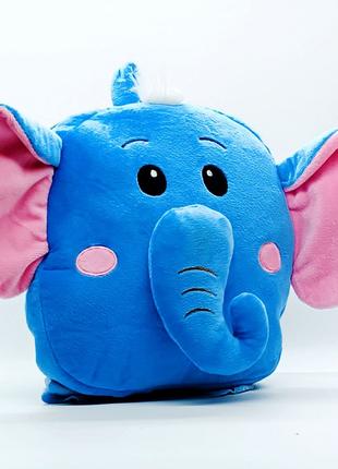 Детский рюкзак Shantou "Слоник" голубой Е21257
