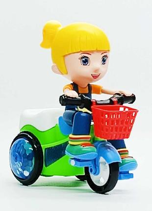Іграшка Shantou "Stunt bicycle" дівчинка на велосипеді YJ-3024