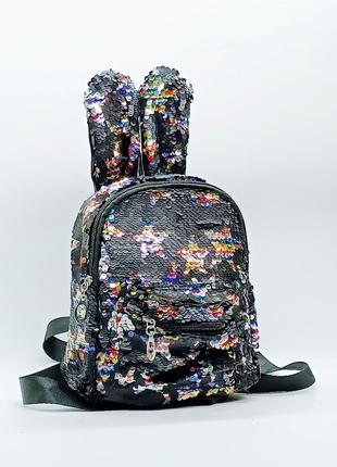 Дитячий рюкзак Shantou "Зірочки" з вушками 099995