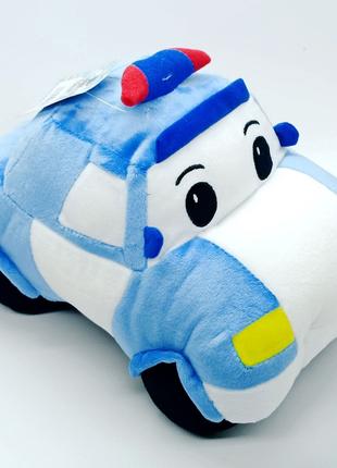 Мягкая игрушка подушка Star toys "Машинка синяя" робокар Поли ...