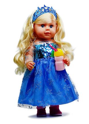 Кукла Сестра BLS0071 в голубом платье