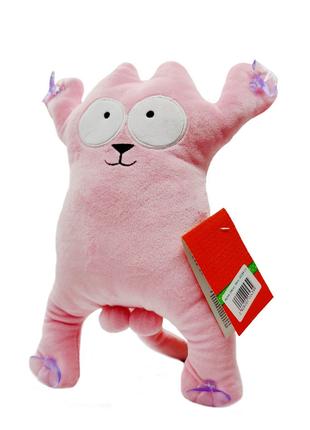 Мягкая игрушка Кот Саймон на присосках 00284-15 розовый