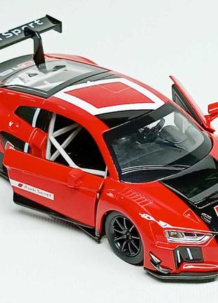 Машинка Автопром "Audi R8 LMS" червона 68262A