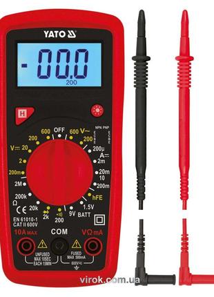 Мультиметр для вимірювання електричних параметрів з LCD-диспле...