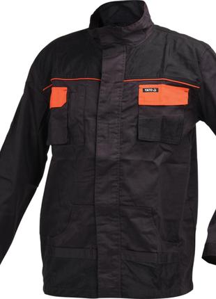 Куртка робоча, розмір XL 65% — поліестер, 35% — бавовна, YT-80...
