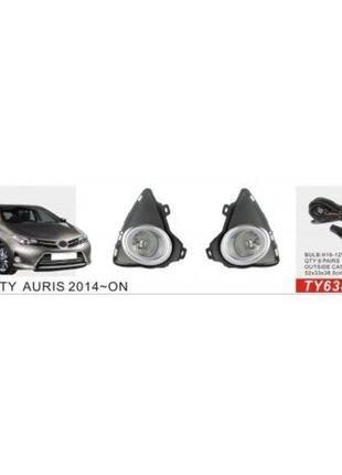 Фары доп.модель Toyota Auris 2013-15/TY-638W/H11-55W/эл.провод...