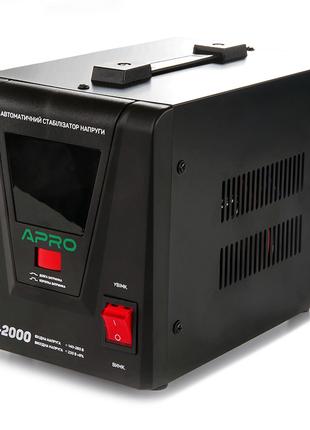 Стабілізатор напруги релейний AVR-2000, 1600 Вт APRO 852020