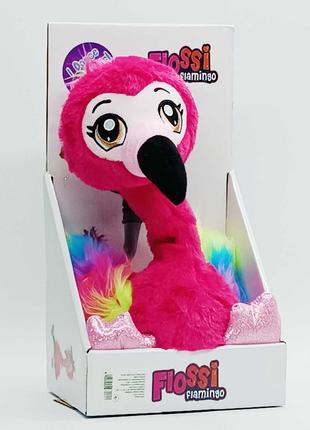 Мягкая игрушка Shantou "Фламинго Flossi" повторюха M2021