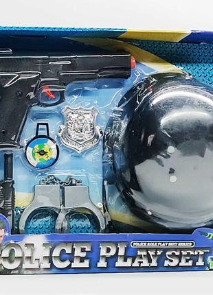 Игровой набор Jia yu toy "Набор полиции" с каской D807