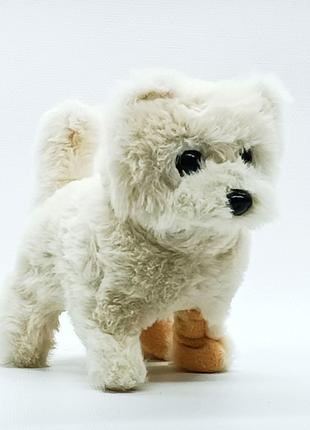 Мягкая игрушка Shantou собачка "Щенок" ходит гавкает 34534545-1