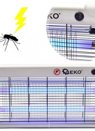 УФ лампа для уничтожения насекомых 30Вт (60 кв.м), GEKO G80490