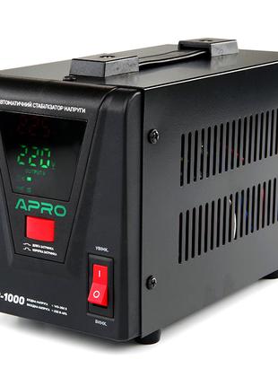 Стабілізатор напруги релейний AVR-1000, 800 Вт APRO 852010