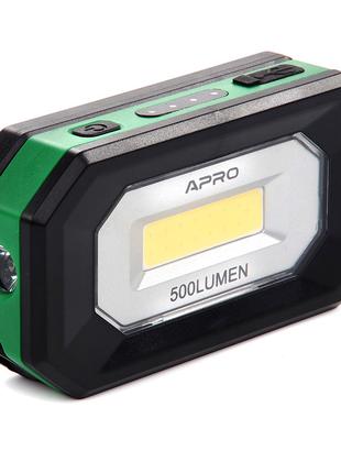 Прожектор светодиодный аккумуляторный 5Вт 500Лм (Li-ion 2000 м...