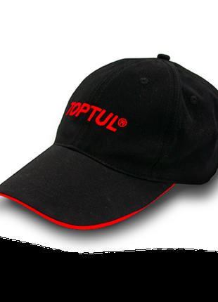 Бейсболка TOPTUL Black + Red XG000089 TOPTUL