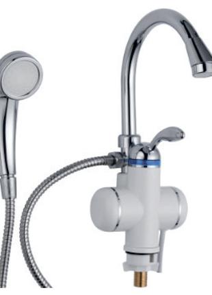 Кран-водонагрівач проточний s95 3.0 кВт 0,4-5бар для ванни гус...