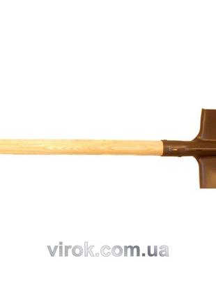 Лопата штыковая с черенком, 05V001 VIROK
