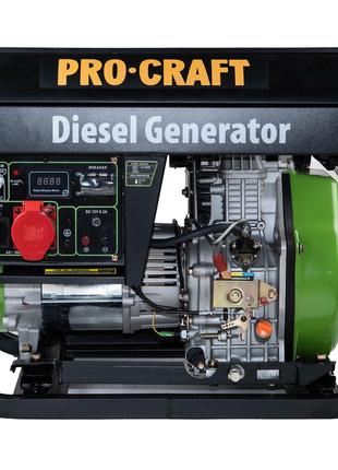 Генератор дизельный PROCRAFT DP65/3 UNIVERSAL (5,5-6,0 кВт, эл...
