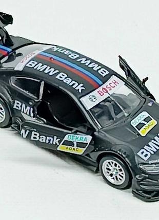 Машинка Synergy BMW M3 DTM 1:42 черная AS-3031