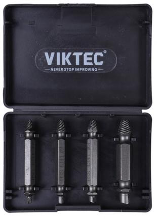 Набор экстракторов 4ед., VIKTEC VT18050