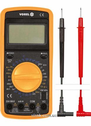 Мультиметр для измерения электрических параметров цифровой с L...