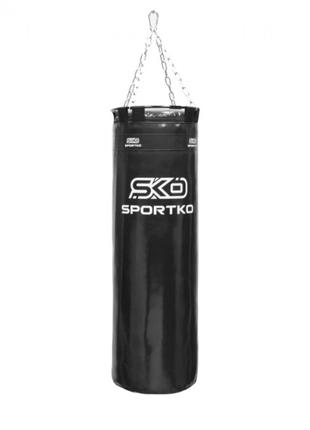 Мішок боксерський Sportko PVC "Класик" 85 см з кільцем колір ч...