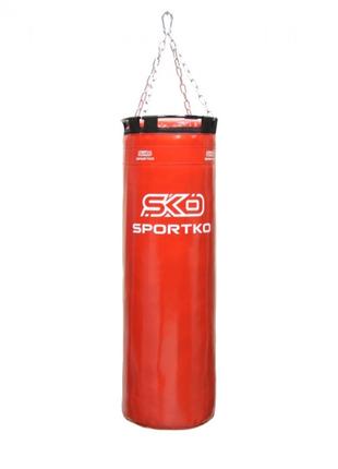 Мішок боксерський Sportko PVC "Класик" 85 см з кільцем колір ч...