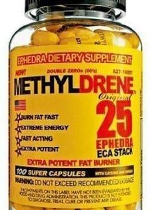 Жироспалювач Methyldrene 25 Cloma Pharma 100 капсул