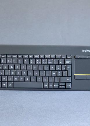 Клавиатура Logitech K400 Plus черная