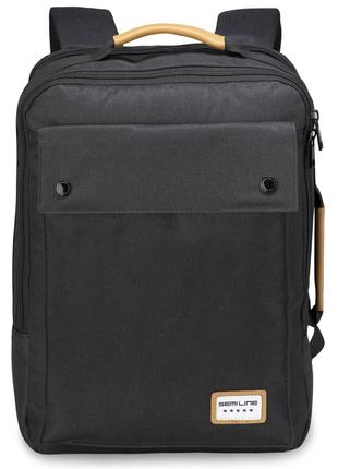 Сумка-рюкзак 15 л Черный Semi Line 15 Black (L2002)