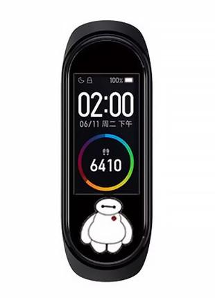 Защитная плёнка с рисунком Slim Protector для Xiaomi Mi Band 4...