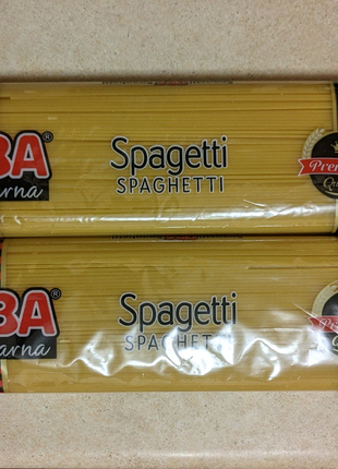 Немецкие спагетти OBA Makarna Spagetti Premium quality 2 упаковки