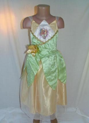 Карнавальное платье пинцессы тианы,тиана на 5-6 лет