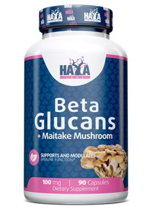 Бета-глюканы Haya Labs Beta Glucans 100mg 90 caps