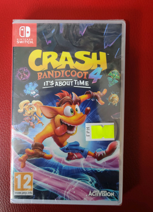 Игра Crash Bandicoot 4 картридж для Nintendo Switch