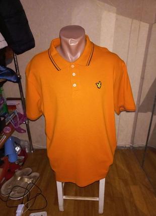 Футболка поло lyle scott