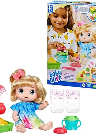 Лялька Бебі Алів Фрутті Сіпс Baby Alive Fruity Sips Doll Apple