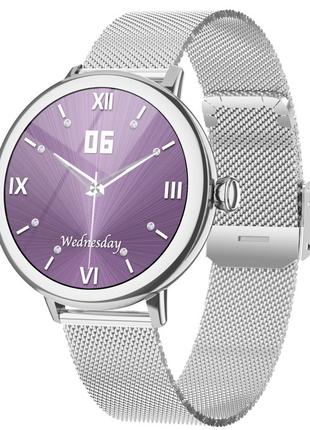 Женские умные часы Smart Lady Ultra Silver