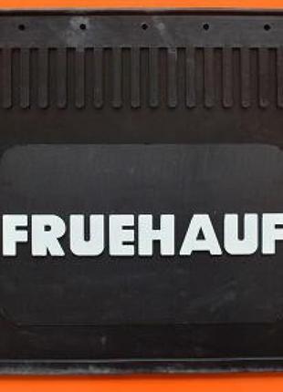 Брызговик с надписью Fruehauf 400х400mm рельефная надпись