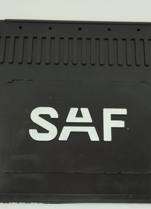 Брызговик с надписью SAF 400х400mm рельефная надпись