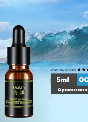 Аромамасло для многоразовых ароматизаторов в авто Океан (автом...