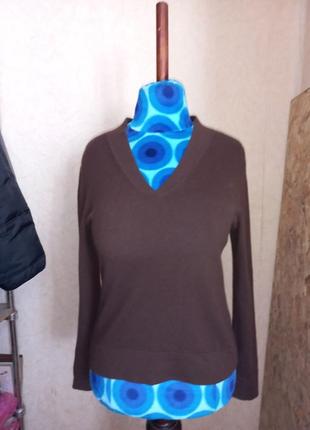 Италия кашемировый пуловер 48 размер vabrese