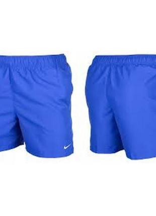 Nike синие мужские короткие спортивные шорты