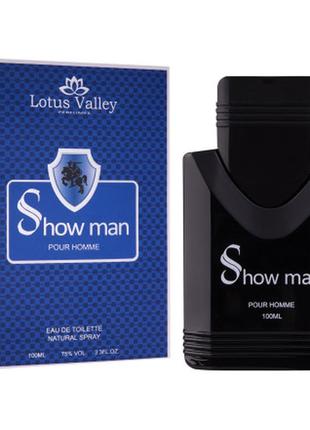 Два Парфюма Show Man lotus valley туалетная вода