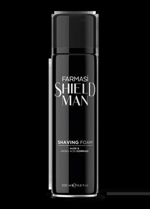 Піна для гоління shield man amino acid, 200 мл