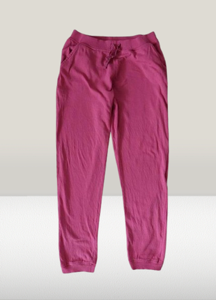 Спортивные штаны розовые на девочку 12-13 лет, 152-158 см
