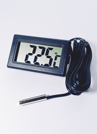 Цифровой термометр с выносным датчиком градусник